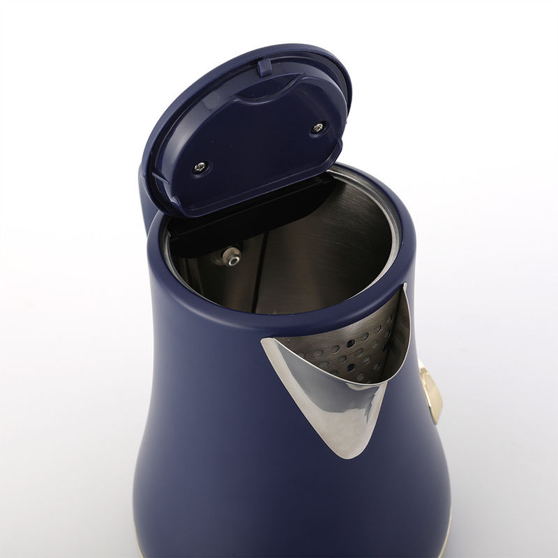 1.7L bollitore elettrico 1500W di acciaio inossidabile dell'acqua da 360 gradi per la cucina domestica