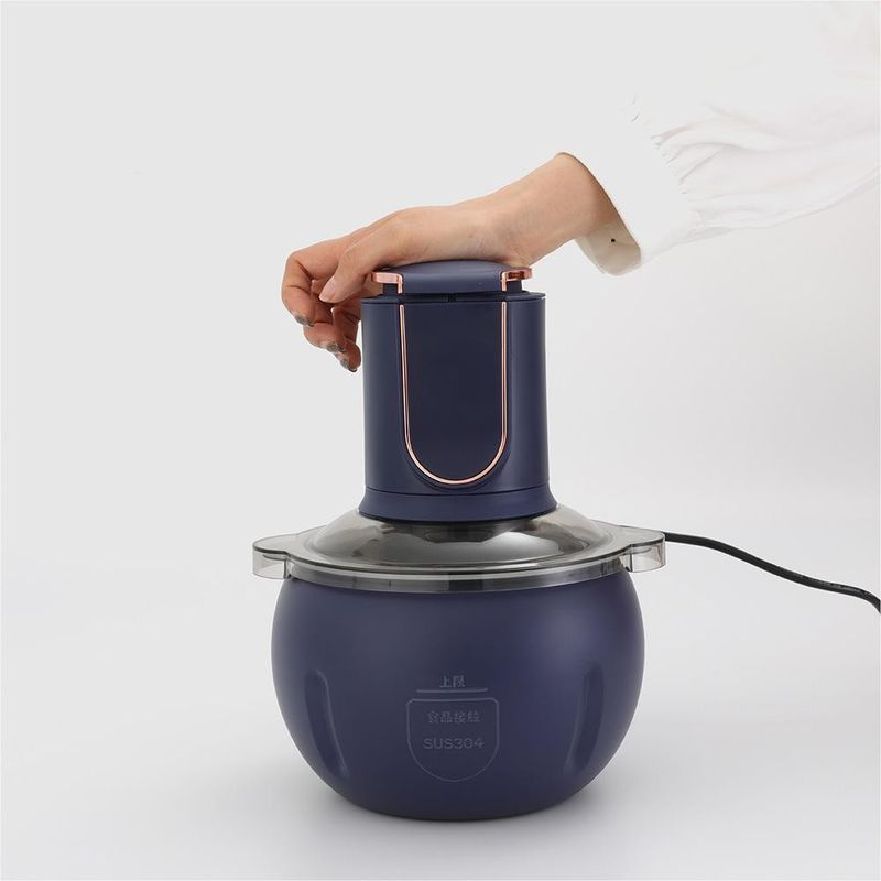 Tritacarne elettrica di Chopper 3L della tritacarne della piccola cucina degli elettrodomestici per il selettore rotante della carne del selettore rotante dell'alimento della famiglia