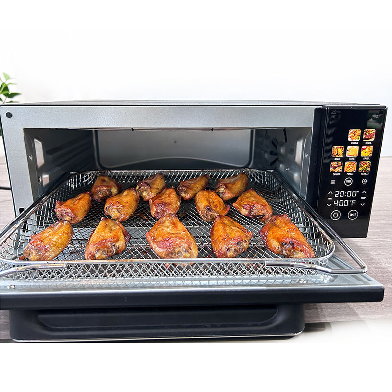 Touch Control 1800W Digital Air Fryer Forni 18L Colore nero