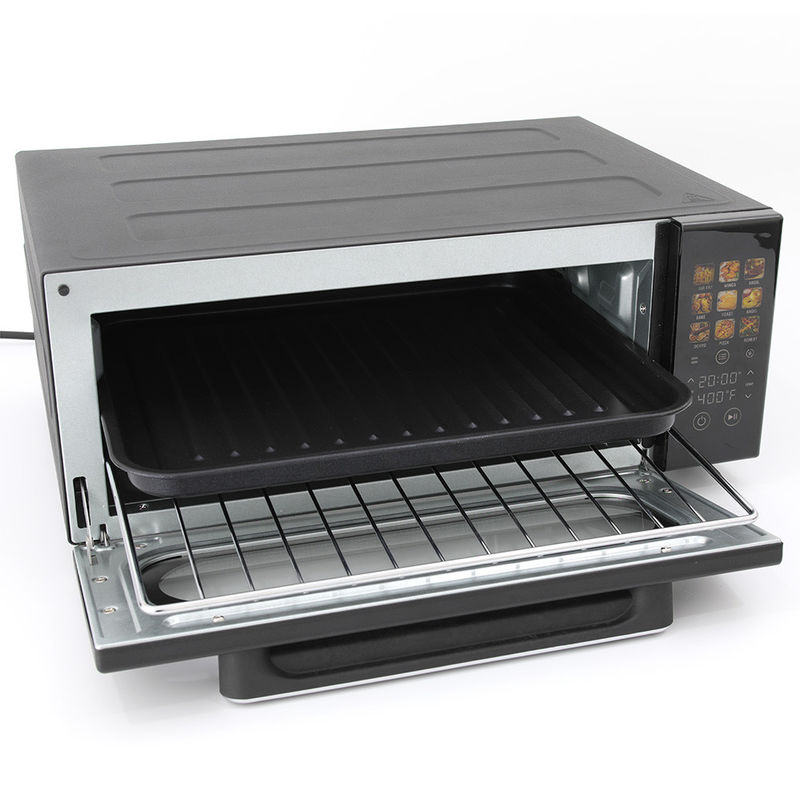 Touch Control 1800W Digital Air Fryer Forni 18L Colore nero