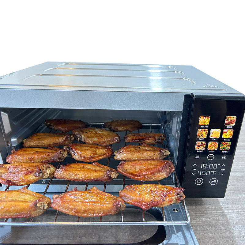 Nuovo vassoio del canestro della friggitrice di Digital dell'aria di progettazione 12L 1800W di vendita calda per il forno della friggitrice dell'aria del forno