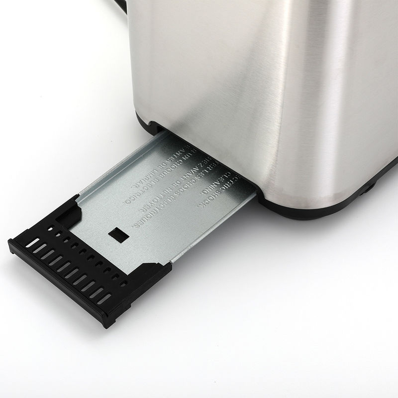 Nuovo design smart Toaster set Breakfast Set Toaster in acciaio inossidabile a 2 fette Cancellazione/riscaldo/decongelamento con luce di indicazione