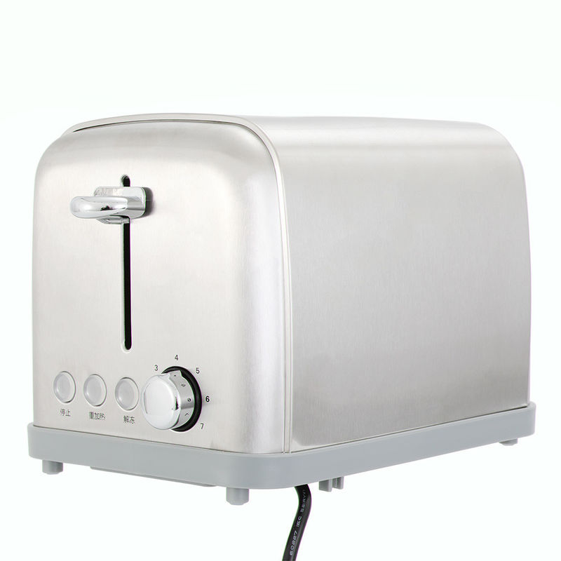 Un tostapane elettronico automatico di 2 fette di acciaio inossidabile di pop-up 900w di vendita del panino caldo del pane