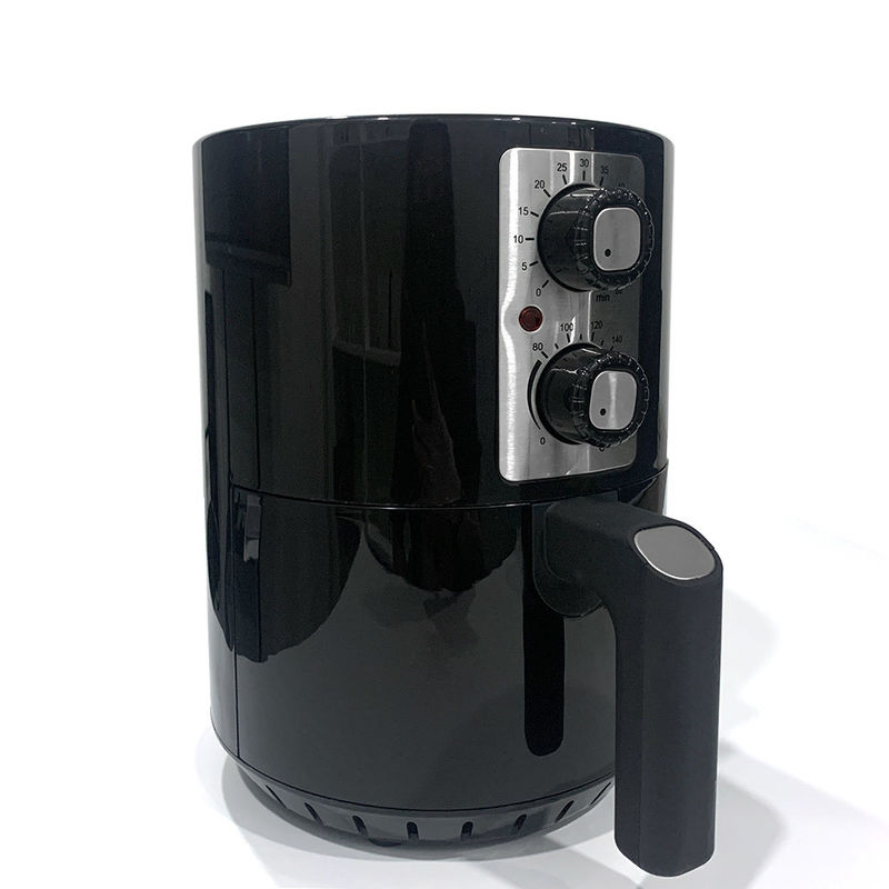 Friggitrice ad aria elettrica 2L con 2 manopole di controllo manuale 2QT Friggitrice domestica senza olio