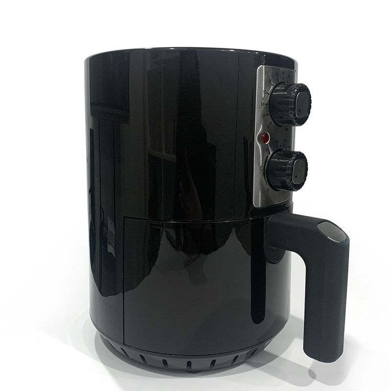 Friggitrice ad aria elettrica 2L con 2 manopole di controllo manuale 2QT Friggitrice domestica senza olio