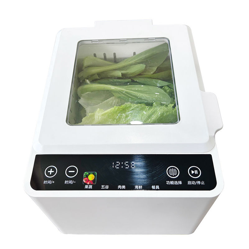 TFT Touch Fruits Vegetable Cleaner Macchina industriale per la pulizia delle bolle per residui di pesticidi
