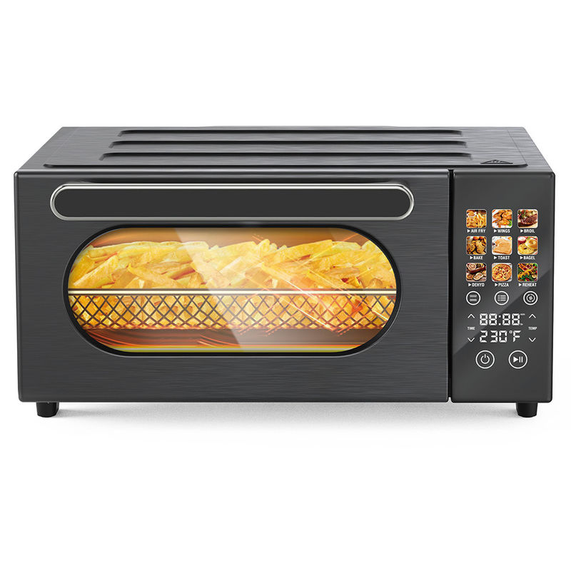 Touch Screen 1800 W 12l Power Air Fryer Forno per uso domestico Acciaio inossidabile Per piccole cucine