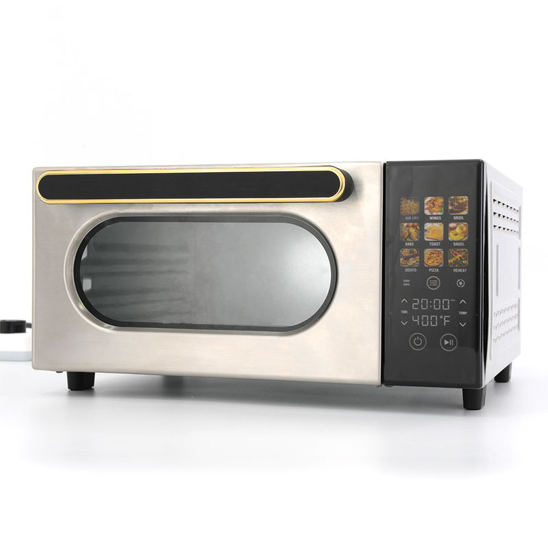 Touch Screen 1800 W 12l Power Air Fryer Forno per uso domestico Acciaio inossidabile Per piccole cucine