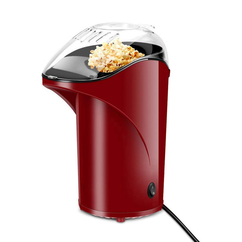80g Capacità Mini Popcorn Maker Sicurezza Protezione Colore rosso