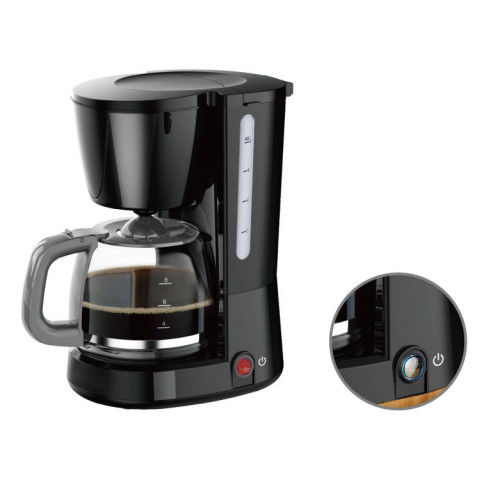 8 Tazze Caffettiera a goccia elettrica con funzione di mantenimento del calore e piastra di rivestimento antiaderente